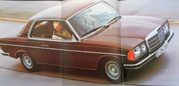 Mercedes-Benz 230 C - 280 CE Modelprogram 1977 Carbrochure (8916)